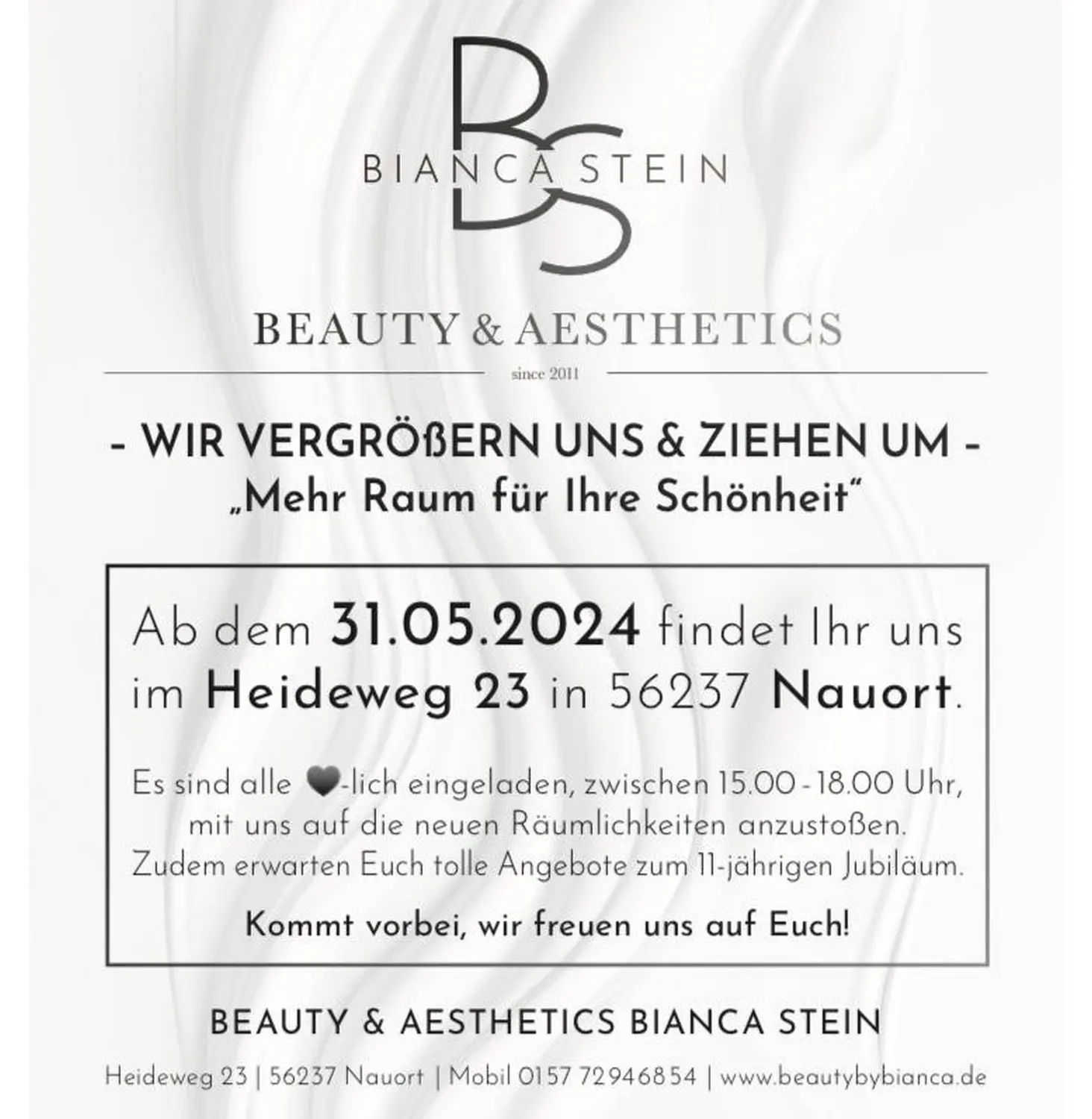 Bis Cosmetics Flyer